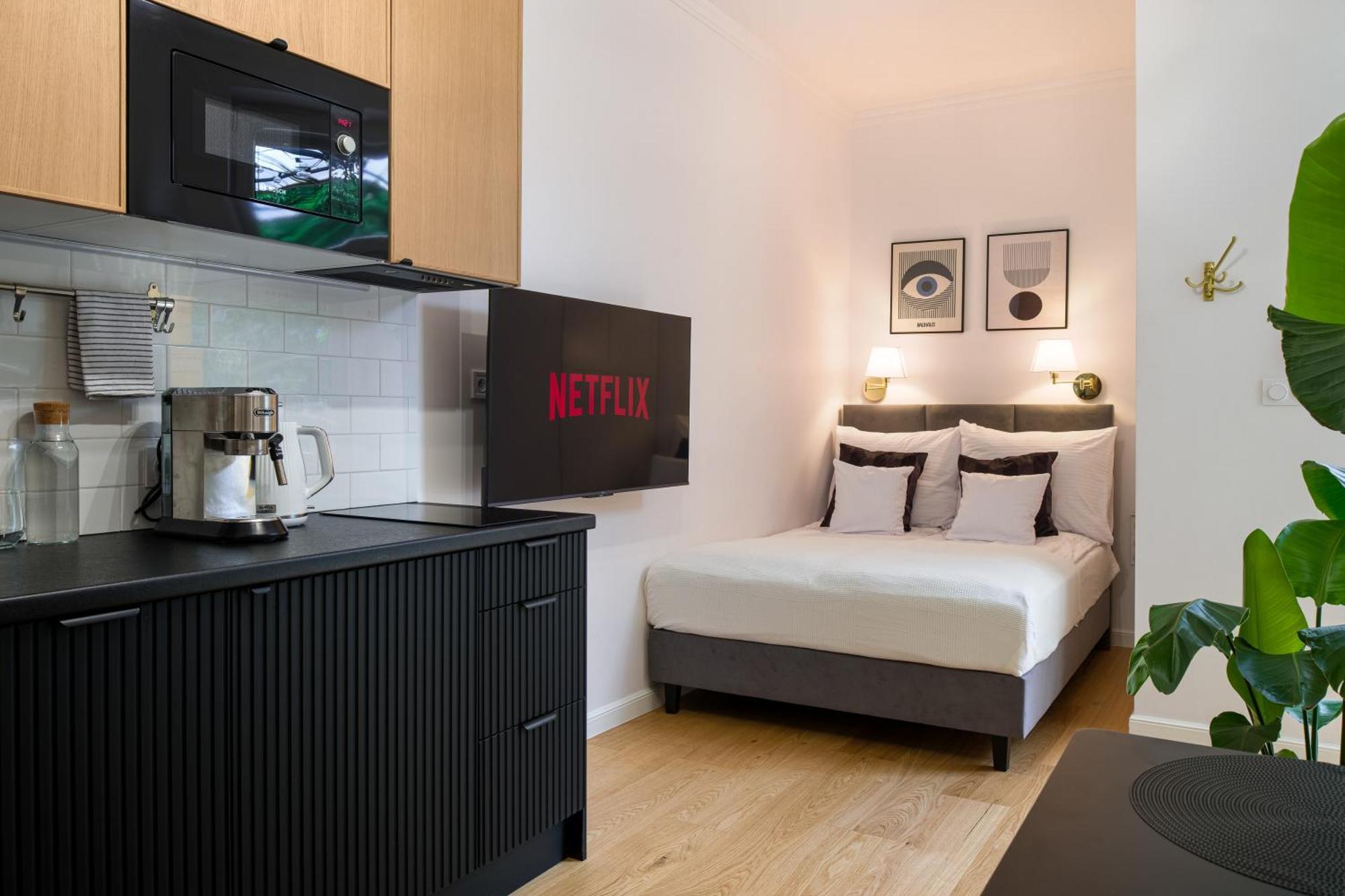 Apartment Zjawiskowy Obok Dworca Glownego Z Netflix I Ac Krakau